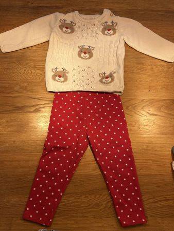 Weihnachtsoutfit Grösse 86/92