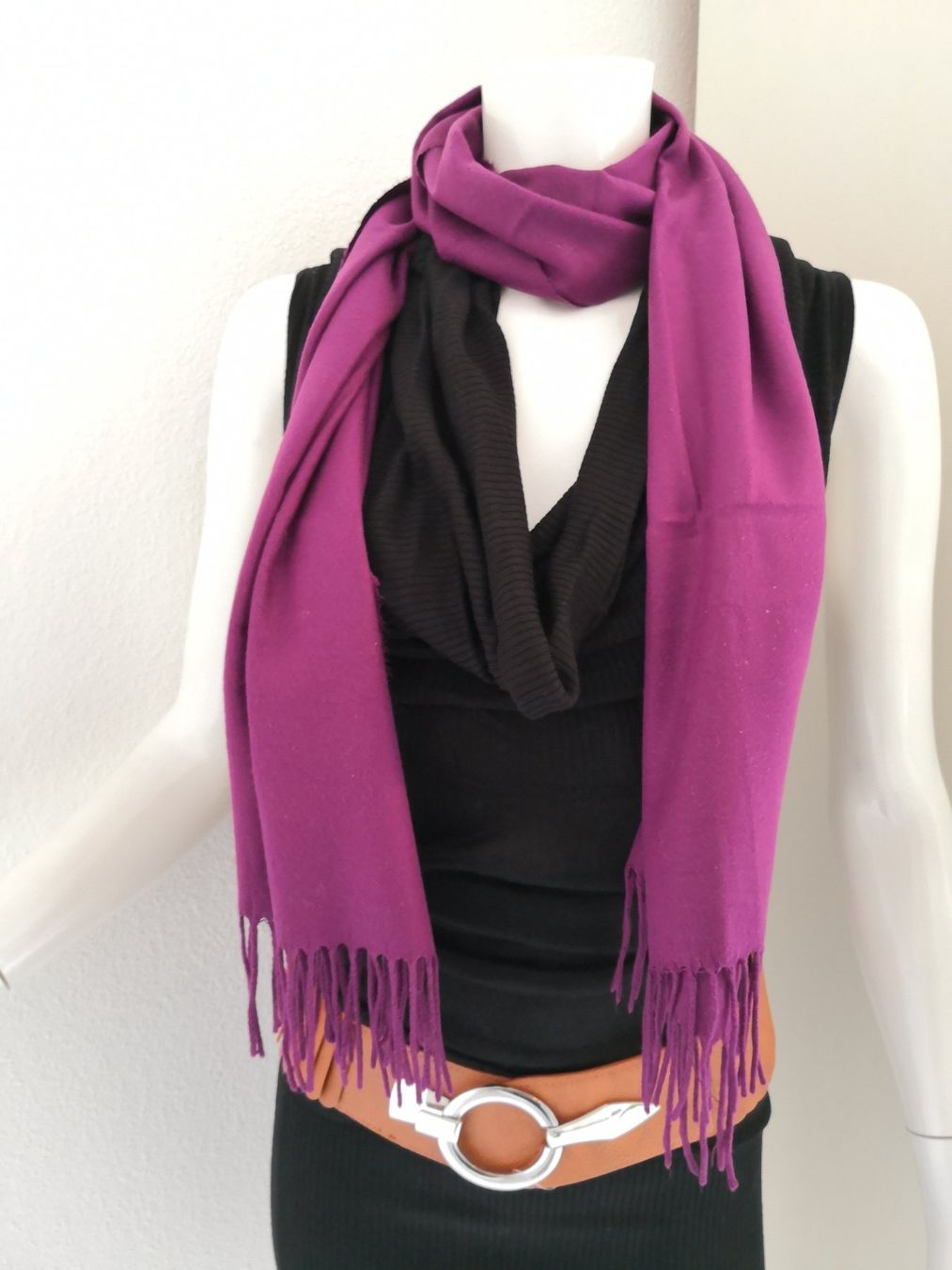 Foulards, Tücher & Schals: 🤩WEICHER SCHAL VIOLET NEU – Neu (gemäss Beschreibung) aus Olten von Naja-Twins-Twins 4