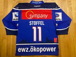 ORIGINAL ZSC LIONS # 11 STOFFEL 2011/12 TRIKOT ZÜRCHER SC M