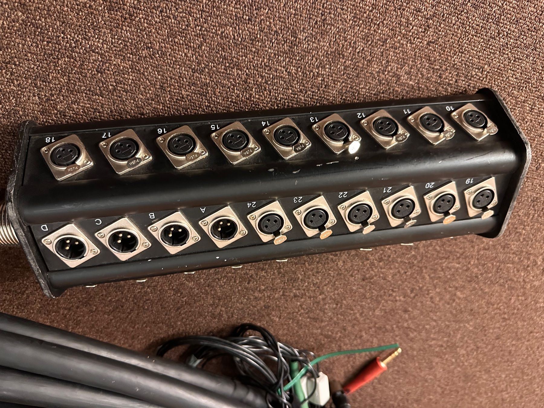 Multicore 20m / Box mit 24x female und 4x male (Gebraucht) in Oberuzwil ...
