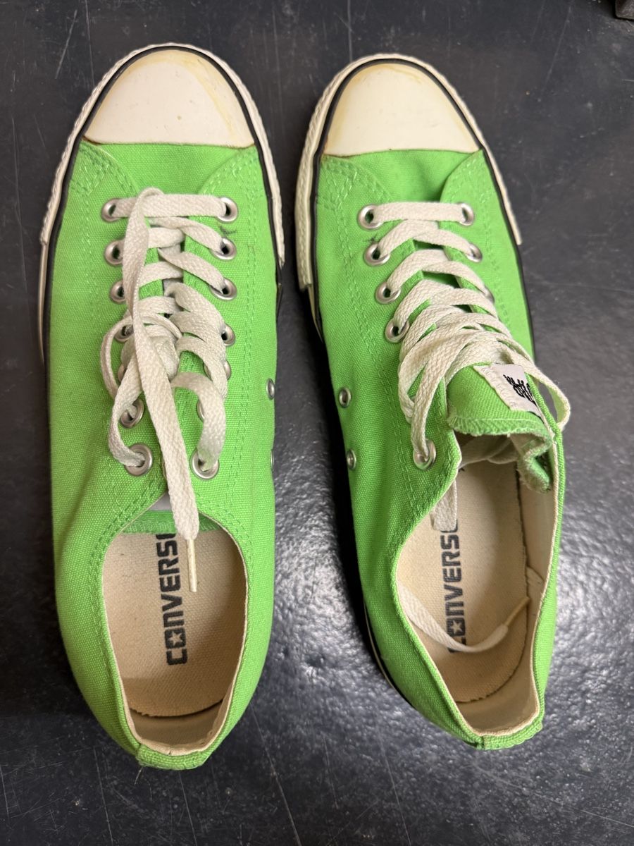 Converse Herrenschuhe: Converse All Stars, grün, Gr. 42 – Neu (gemäss Beschreibung) aus Lenzburg von car_pzg8