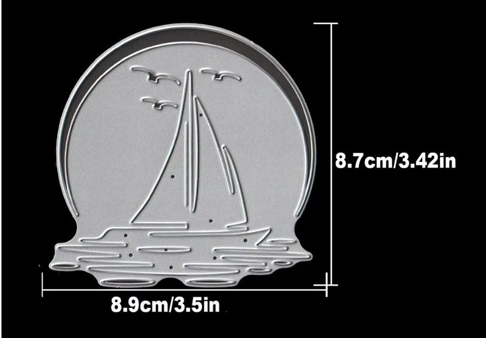 Sciablone: Neue Stanzschablone  Segelschiff – Nuovo e nell'imballaggio originale da Effretikon venduto da wenuss 2