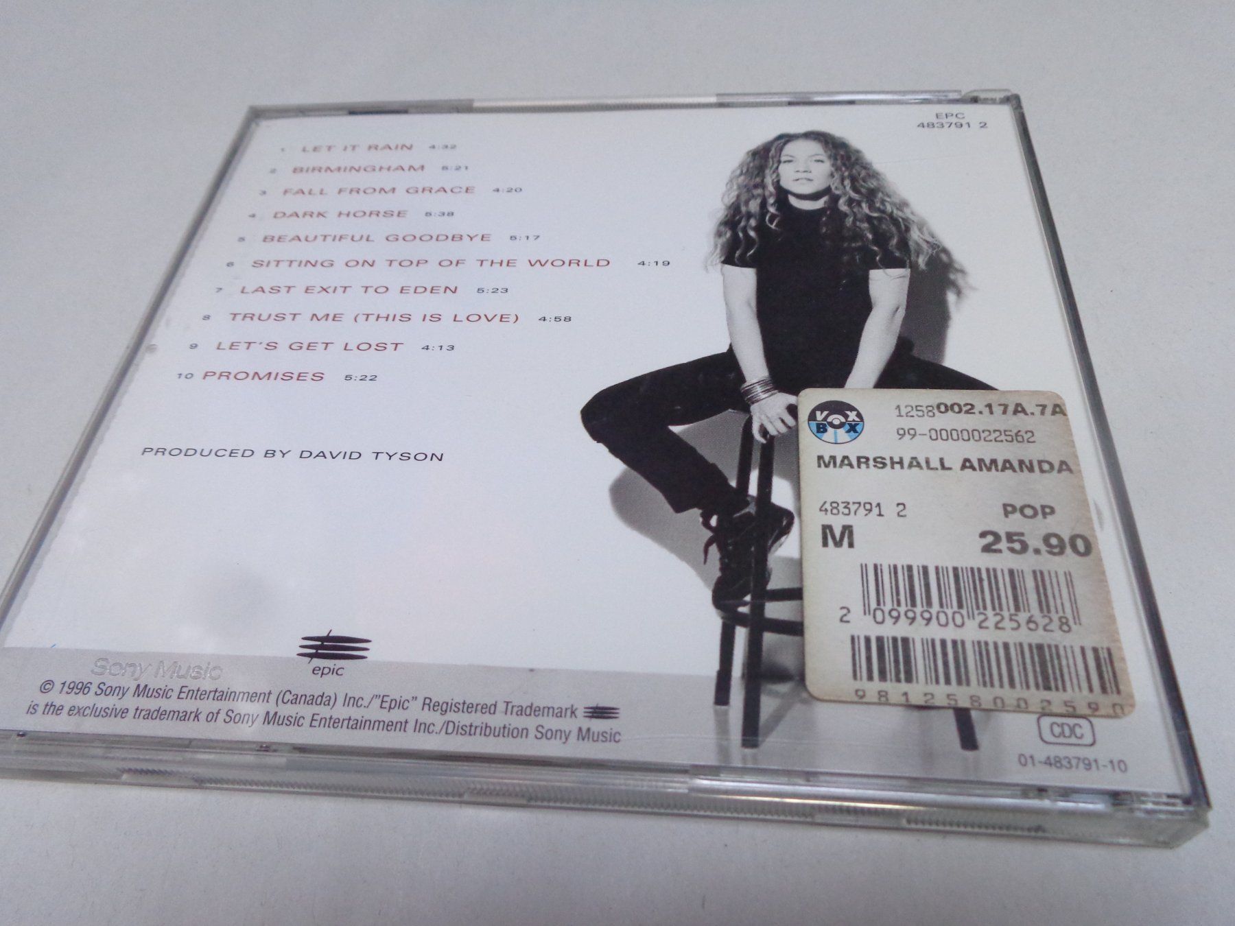 CDs: Amanda Marshall CD – Gebraucht aus Olten von Disc-Ausverkauf 1