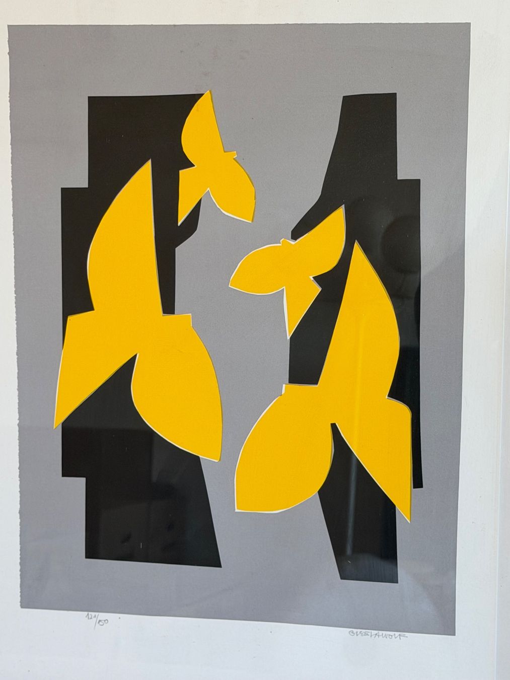 Dipinti: Gisela K. Wolf 121/150 Litho – Usato da Basel venduto da PAUL_ART 1