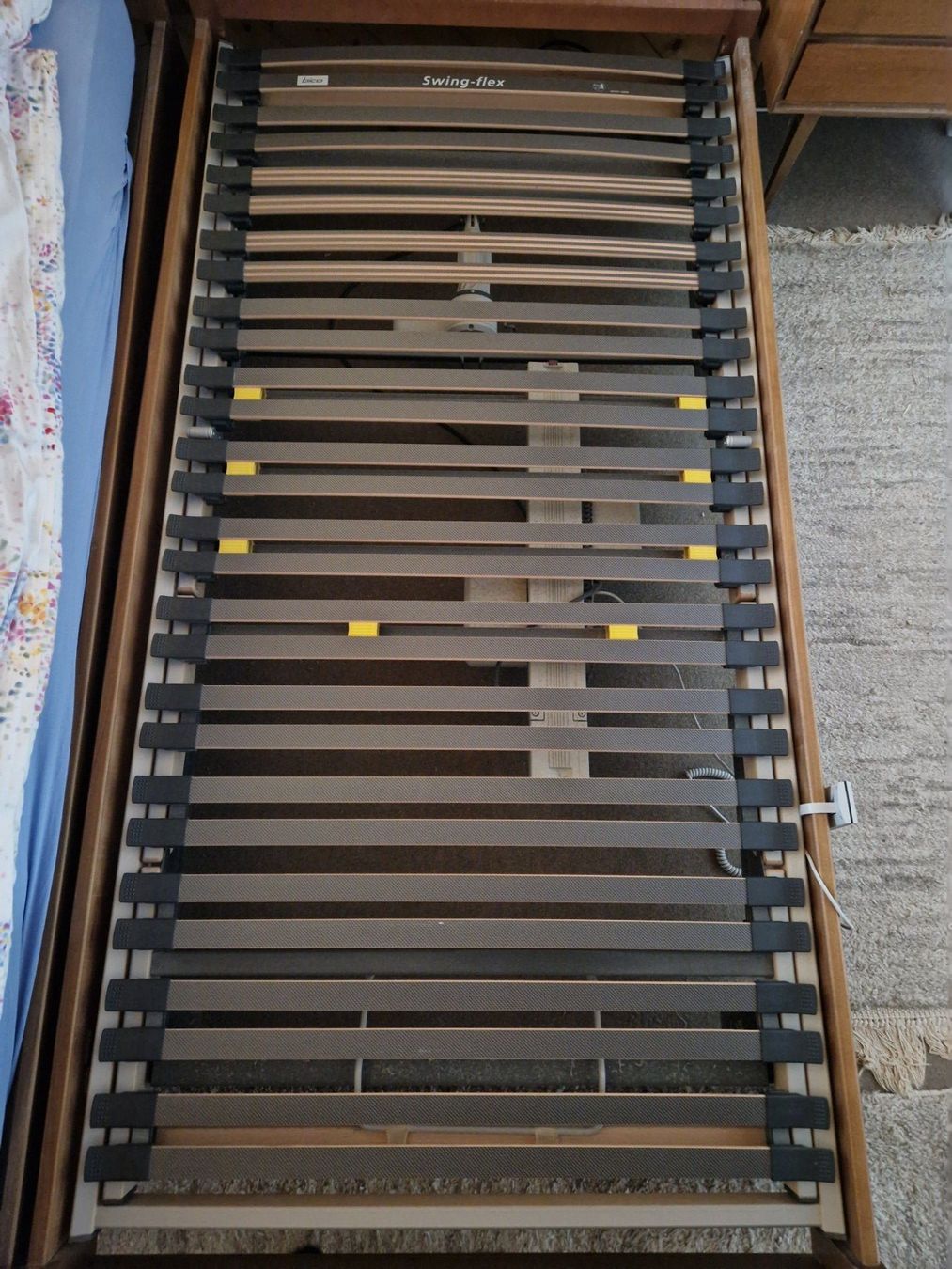 Bico Reti a doghe: Swing-Flex Einlegerahmen elektrisch 187x93 cm – Usato da Ottenbach venduto da Frido17 2