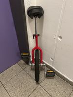 Einrad rot mit Pedalen guter Zustand