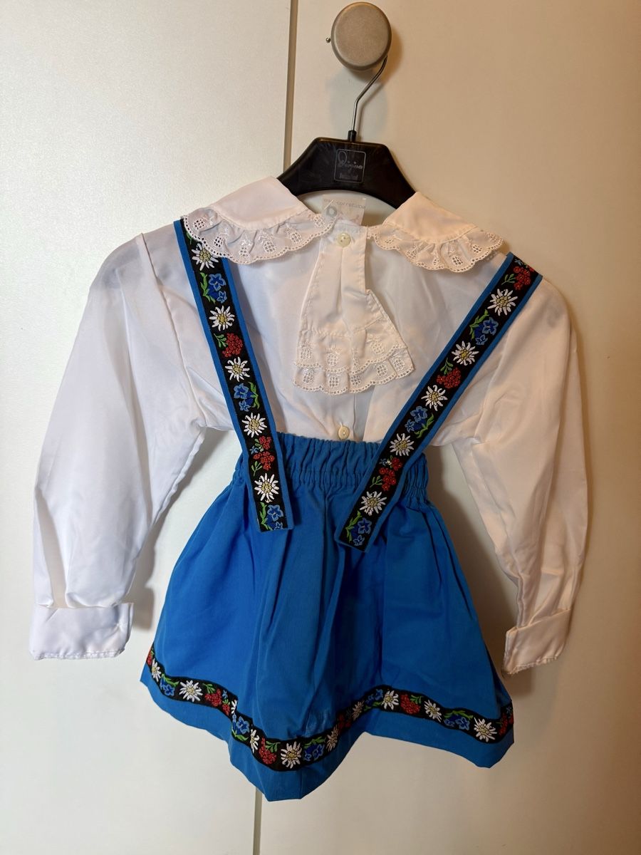 Vestiti & Gonne: Kinder Kleider mit Edelweissmuster – Usato da Zug venduto da Malibu117 4