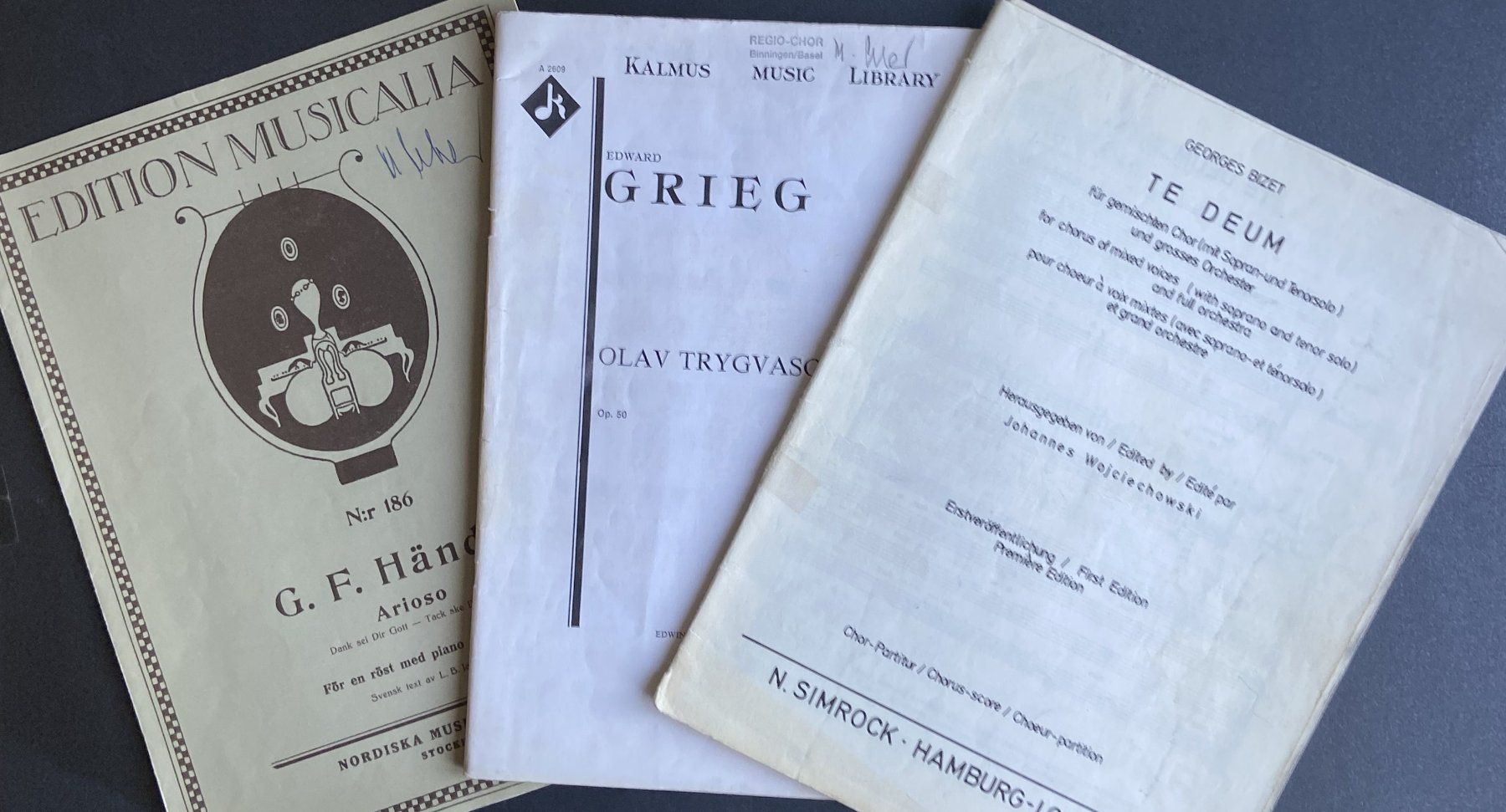 Bücher: Diverse Notenbroschüren Klassik – Gebraucht aus Böckten von Hansi36