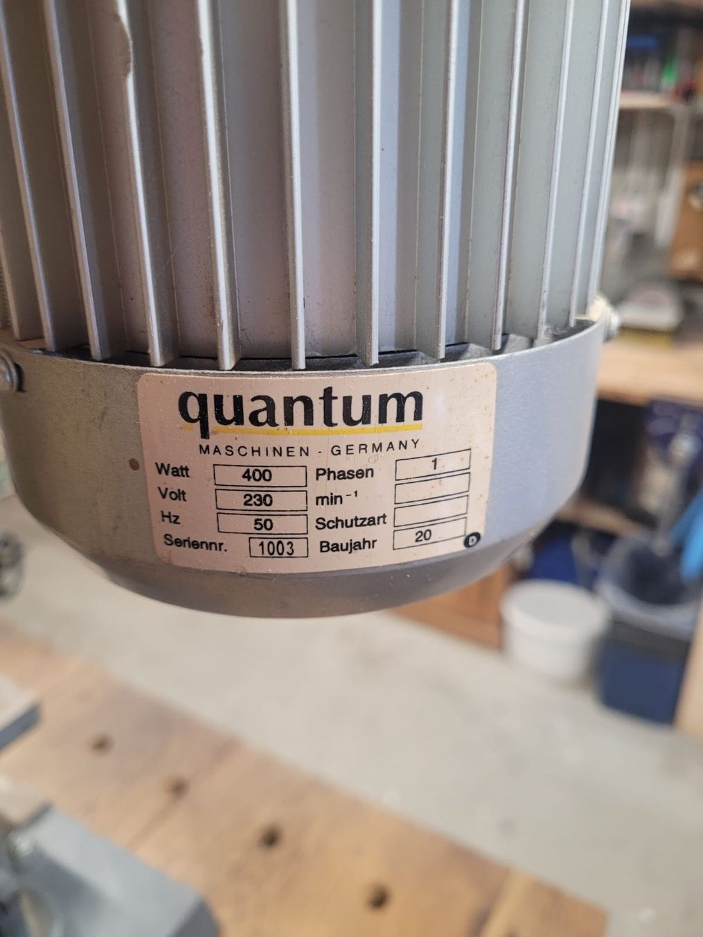 Trapani: Ständer Bohrmaschine/ Radialbohrmaschine Quantum – Usato da Wangen SZ venduto da schnuppi0509 7