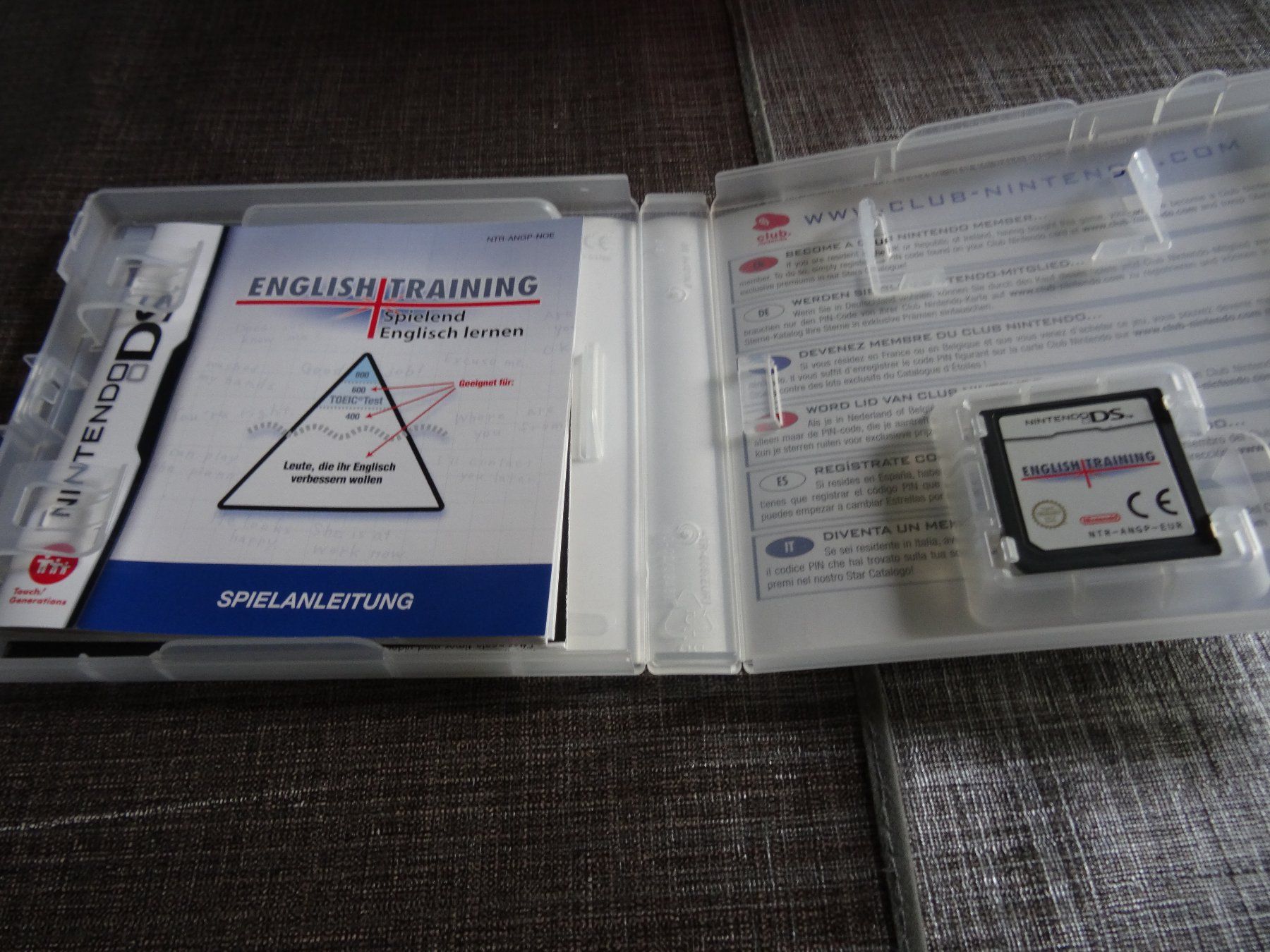 Nintendo Spiele: English Training - Spielend Englisch lernen DS – Gebraucht aus Olten von Disc-Ausverkauf 1