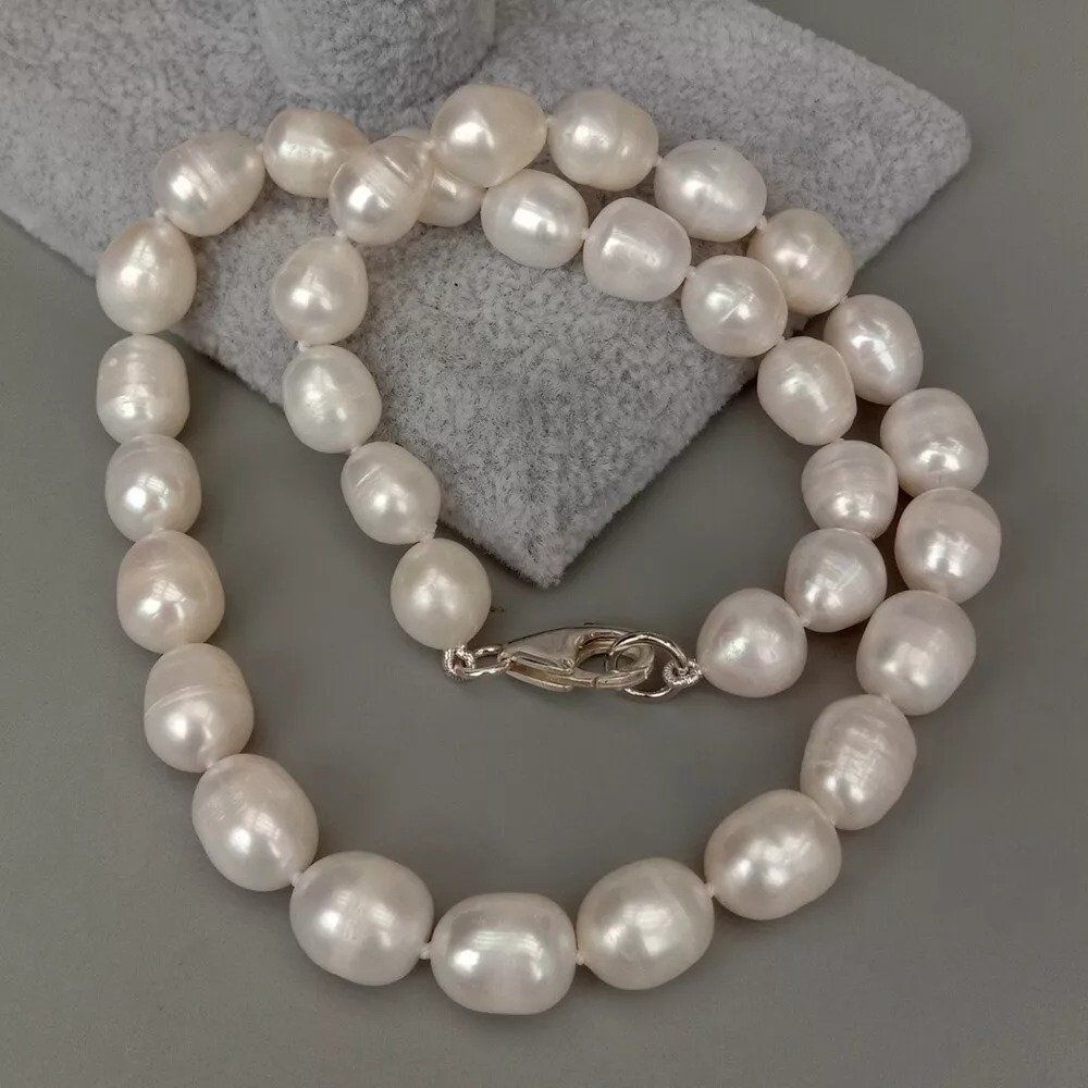 Catenine: Weiss Lua Perlen Kette Echt 1.2 cm Collier Perle Halskette – Nuovo (secondo la descrizione) da Prilly venduto da ilyria73 2