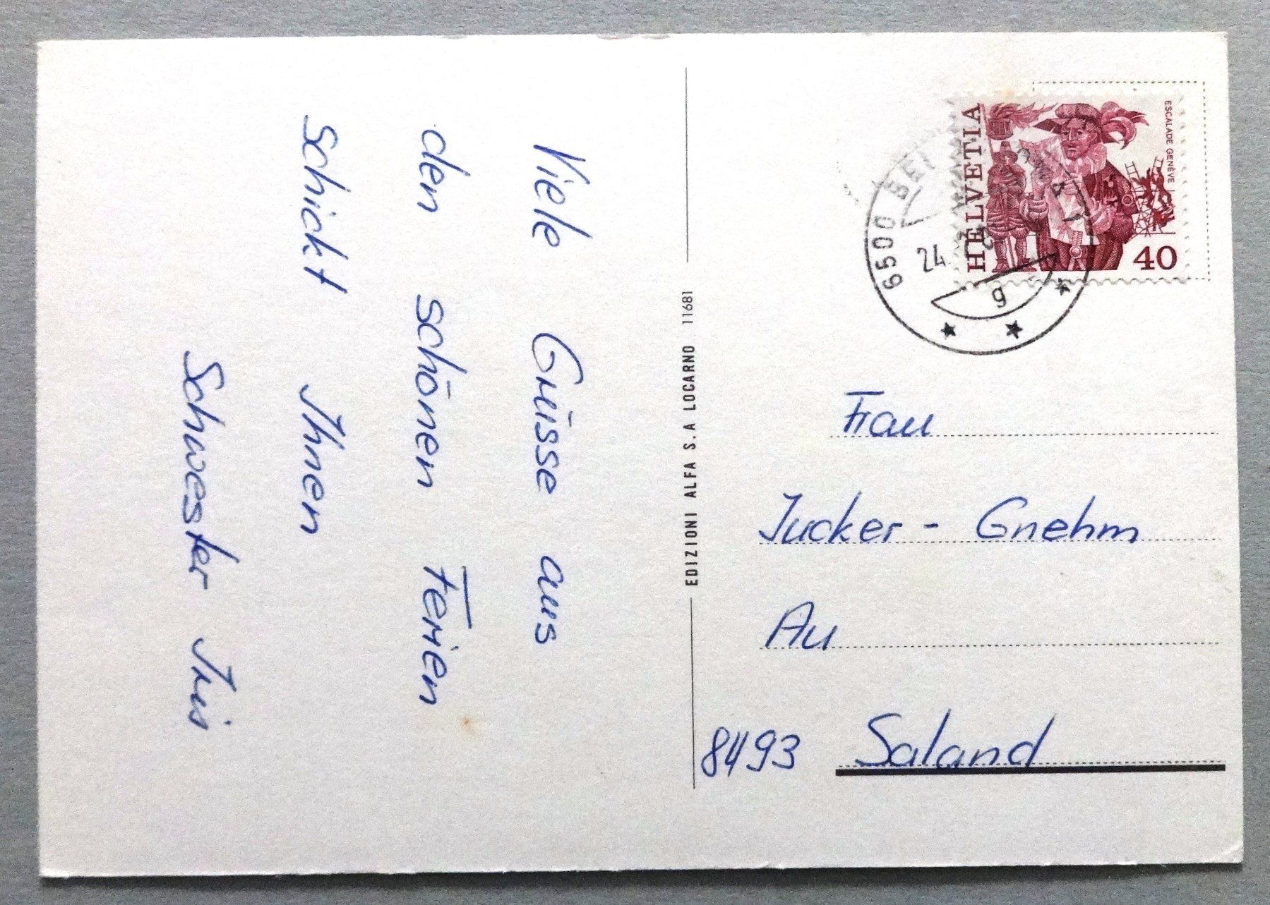Cartes postales: Preonzo – D'occasion à Fétigny par Billy2miny 1