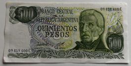Argentinien 500 Pesos