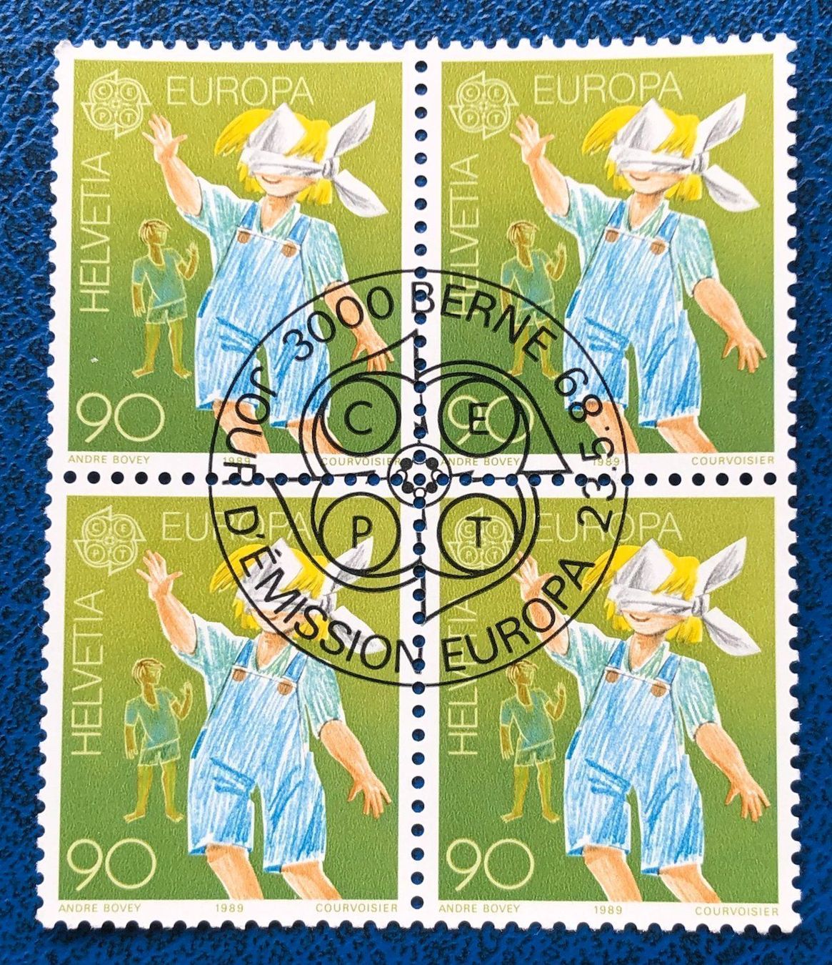 Tutti i francobolli: 4 er Block Nr.776 mit Vollstempel Bern – Usato da Aarau venduto da Billa007