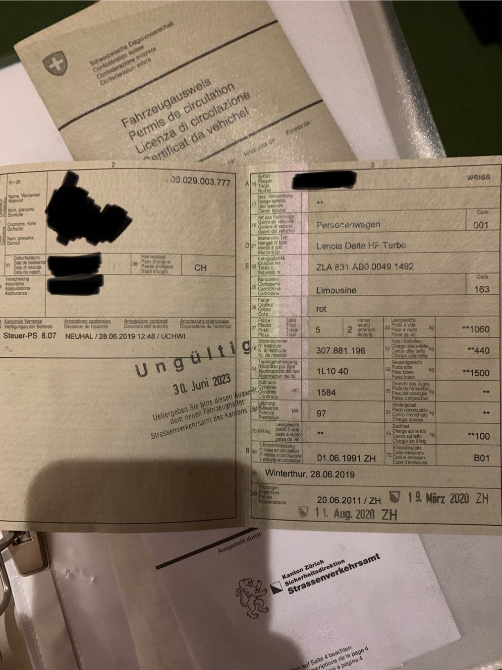 Lancia Automobili: Lancia Delta HF Turbo – Usato da Winterthur venduto da silavino 5