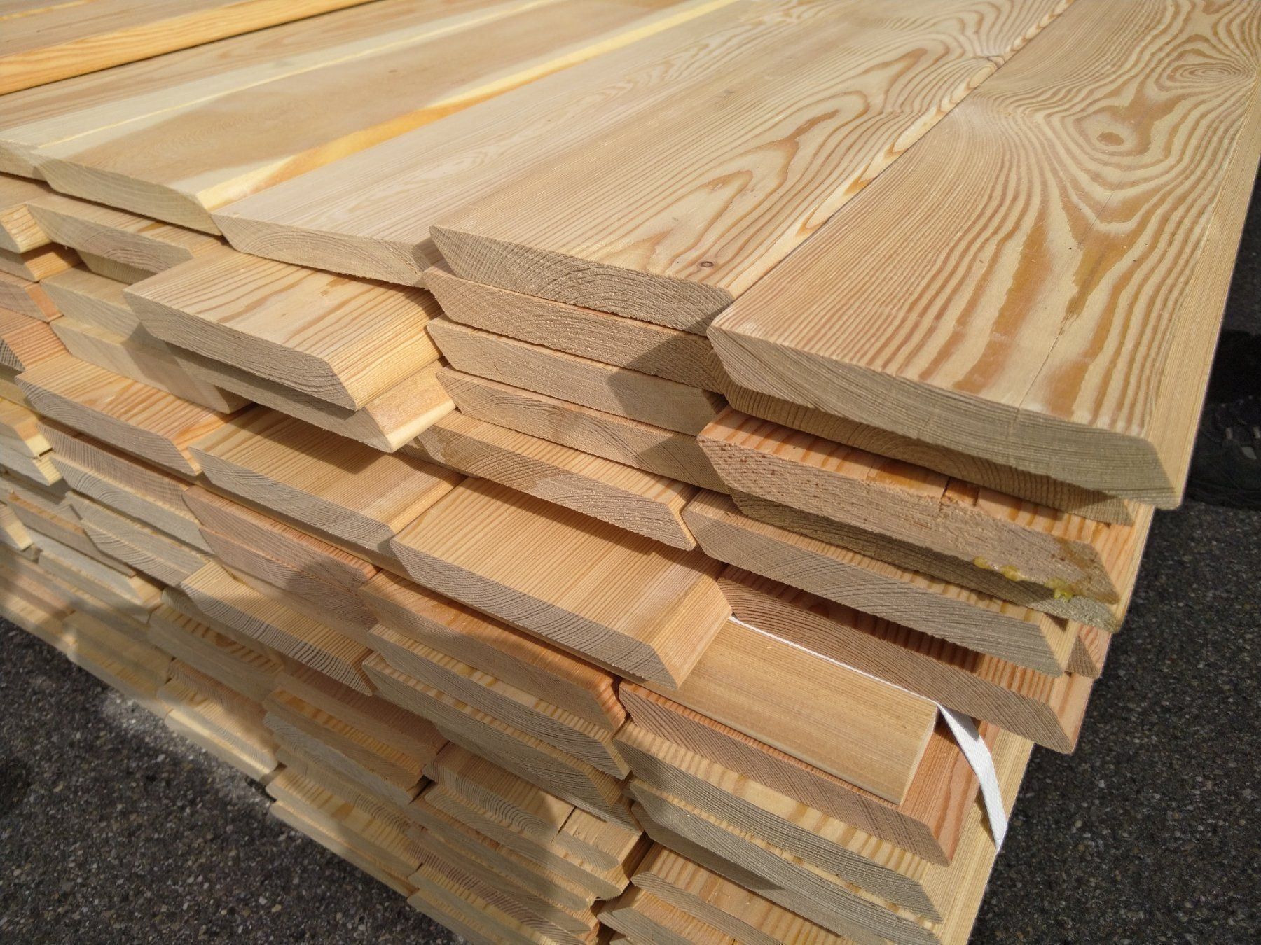 Articoli in legno: Sichtschutz, Rhomboid, Schalung, Lärche – Nuovo e nell'imballaggio originale da Basel venduto da e-swiss 4
