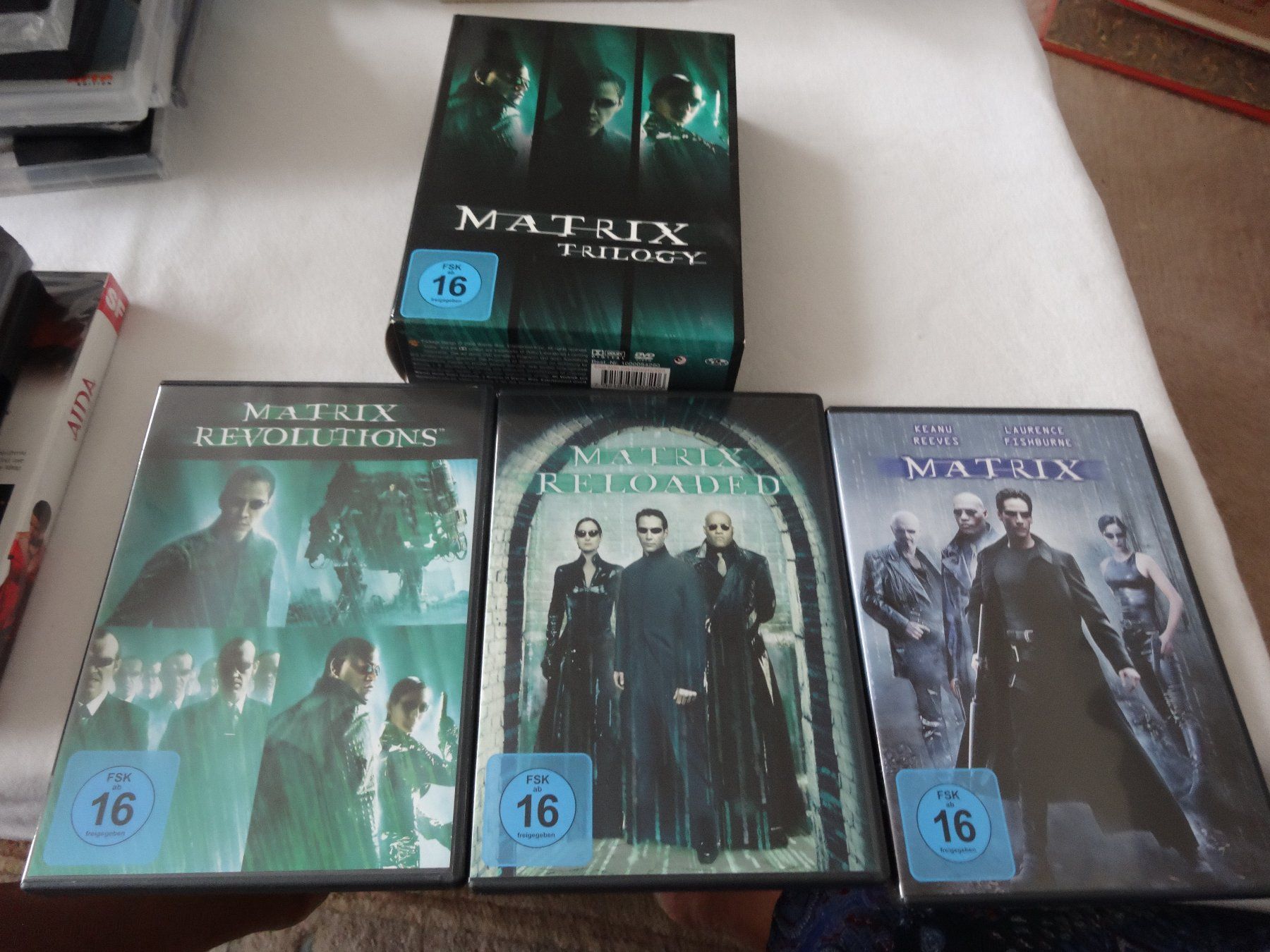 Tutti i DVDs: Mattrix Trilogy – Usato da Neerach venduto da jenny062