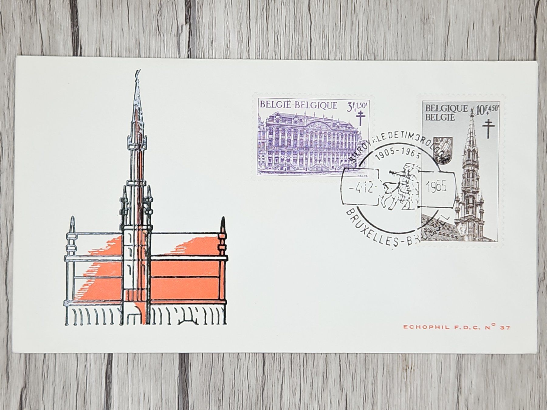 Tutti i francobolli: CL14 Enveloppe + Timbre Belgique 1985 – Usato da Cousset venduto da Patrick_Collections