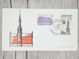 CL14 Enveloppe + Timbre Belgique 1985