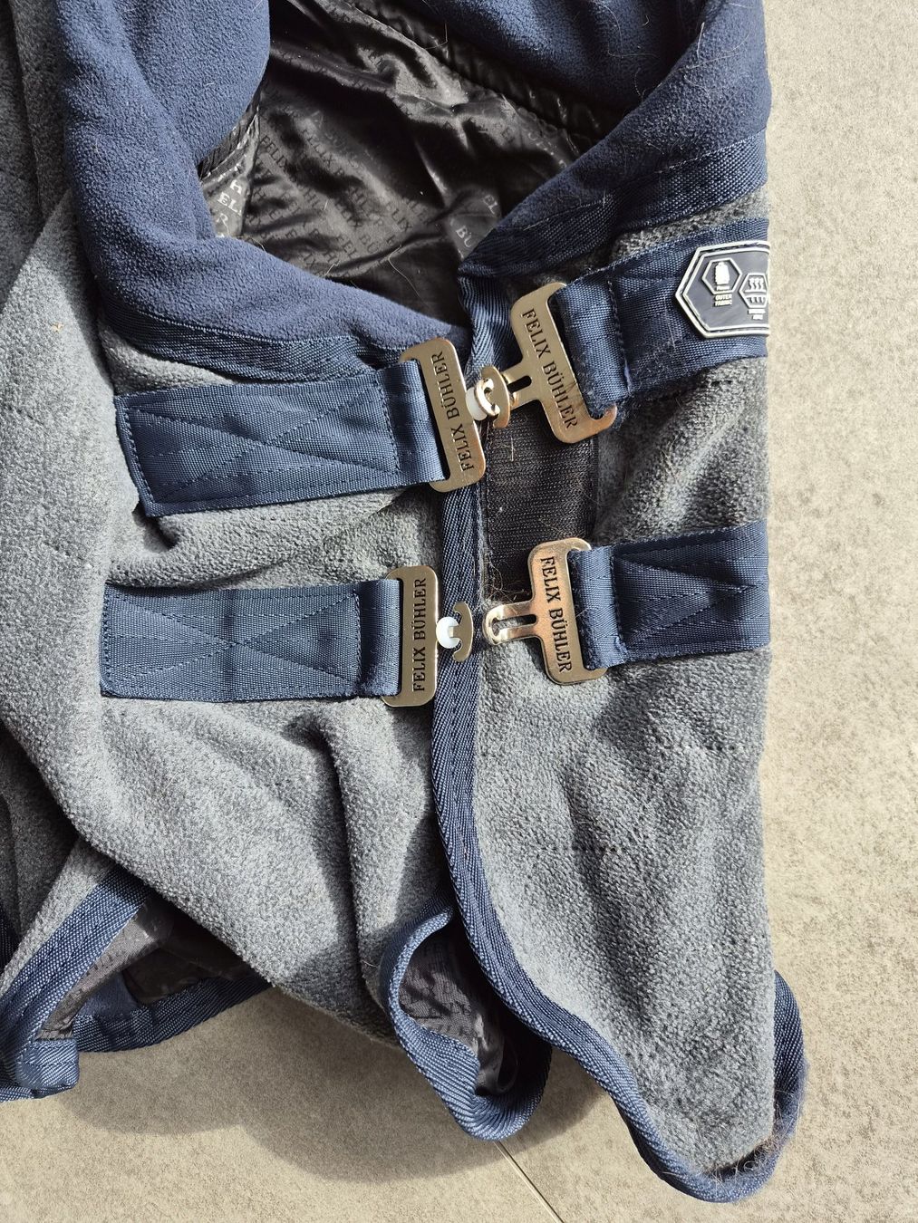 Felix Bühler Coperte & Accessori: Fleece - Abschwitzdecke Heavy 155cm anthracite – Usato da Salavaux venduto da Fantasy07 2