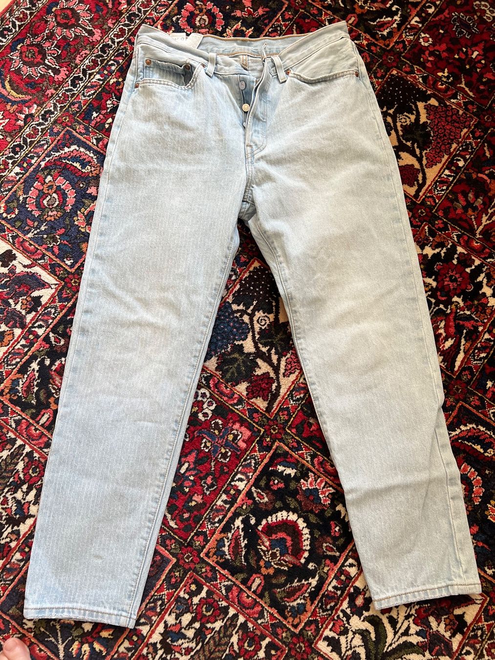 Levi's Jeans: Levi's 501 Jeans, hellblau, W30 / L29 – Usato da Zürich venduto da Girasole232