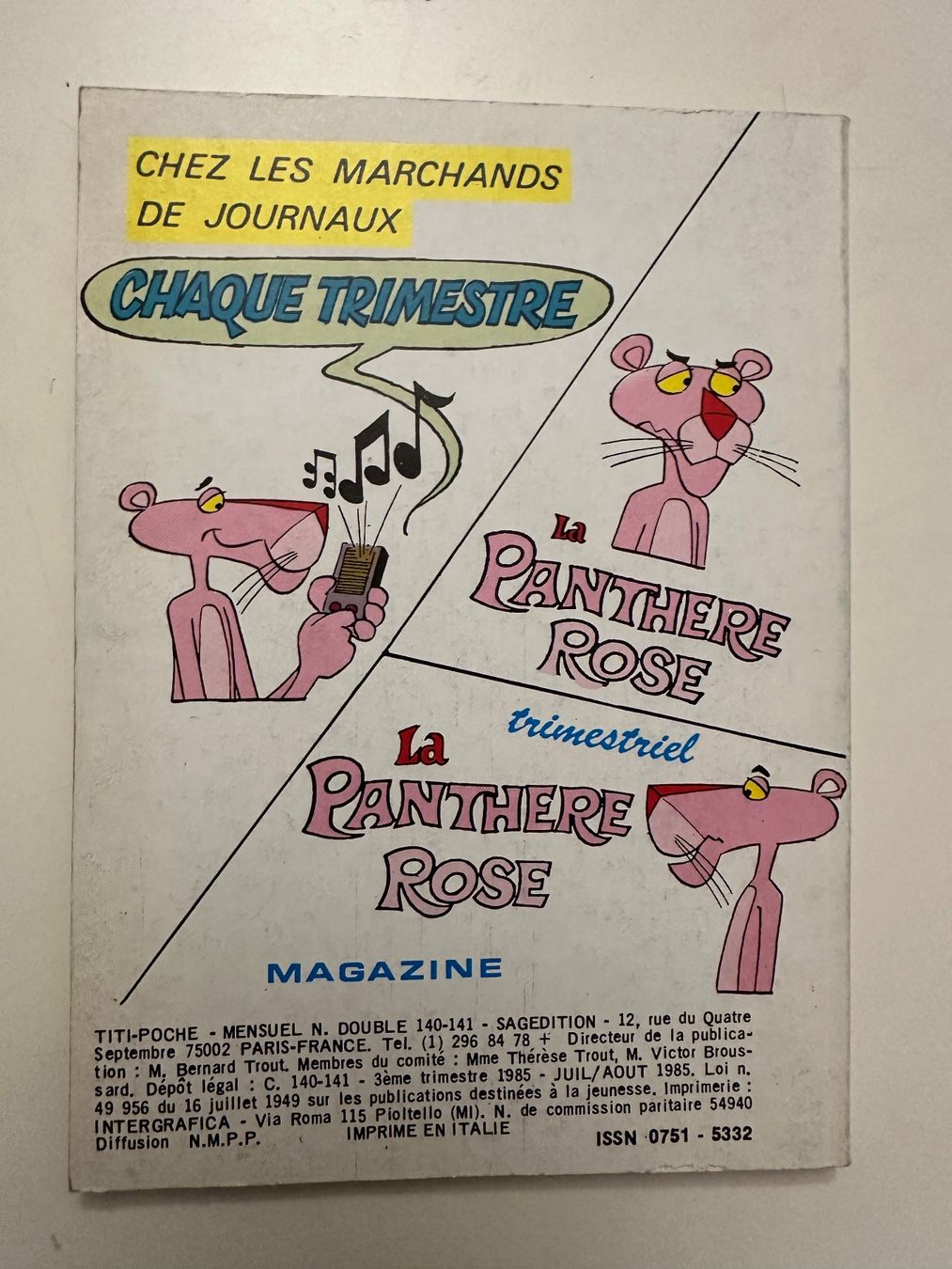 Fumetti: TITI - POCHE NUMERO DOUBLE 140 - 141 – Usato da Münsingen venduto da Ganjam 2