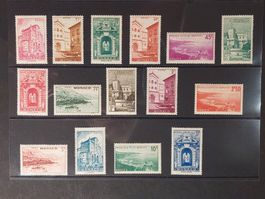 Monaco 1939, Serie Ansichten von Monaco,**
