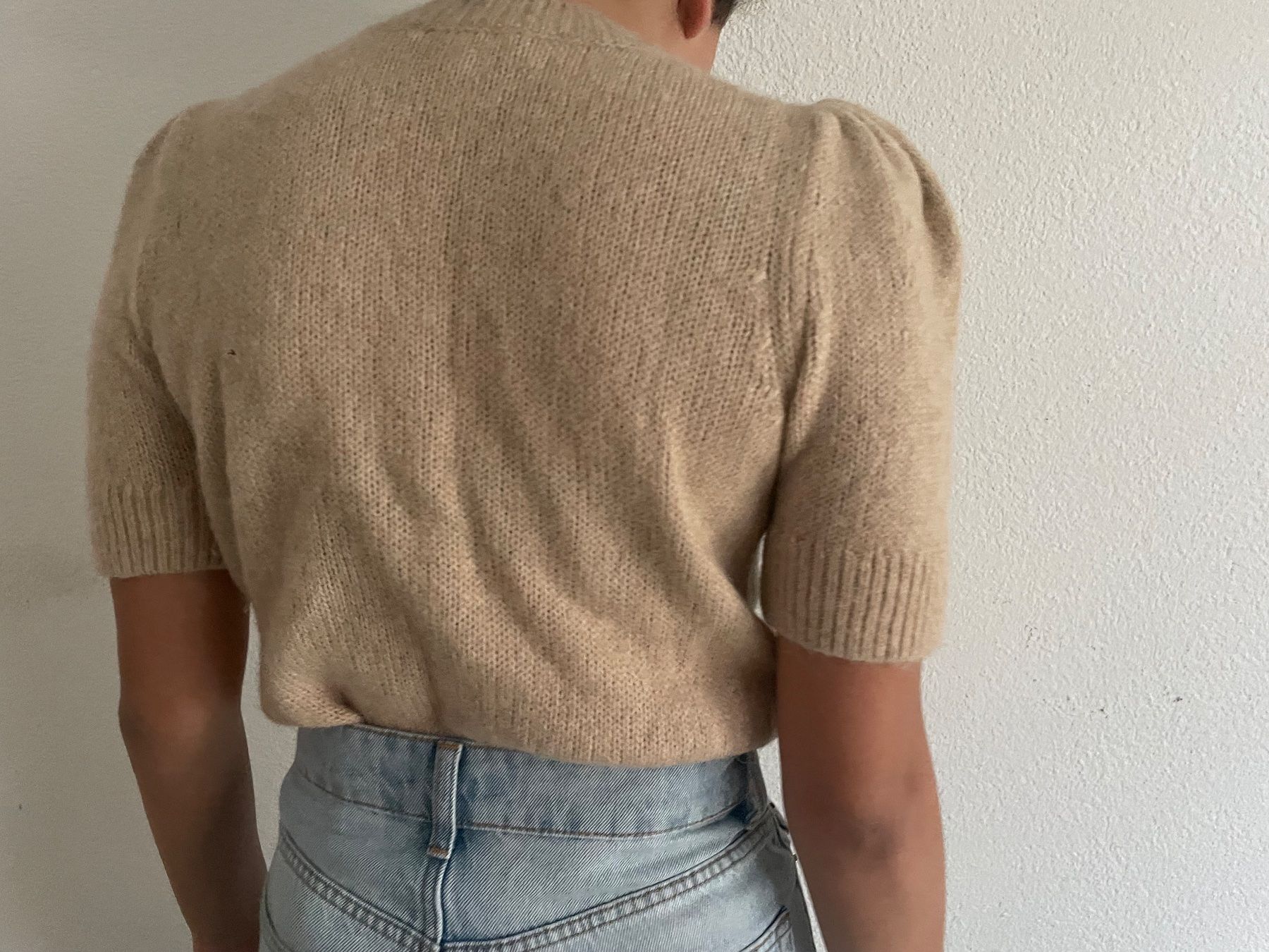Cos Pullover & Sweatshirts: COS Strick-Pullover, beige, Gr. S, Kurzarm. – Gebraucht aus Bern von alimajd 1