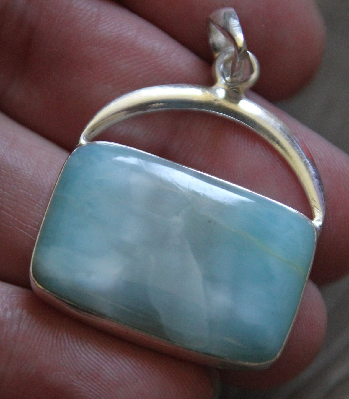 Anhänger: NEU: Larimar Schmuck  Anhänger – Neu (gemäss Beschreibung) aus Matten b. Interl von EdelsteineInterlaken 1