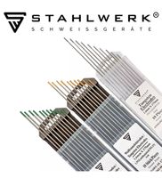 + STAHLWERK Wolframelektroden Set Grau Grün Gold 1,6 mm