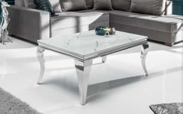 Marmor Couchtisch mit Glasplatte Marmor.Keine Original Fotos