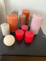 Diverse farbige Kerzen