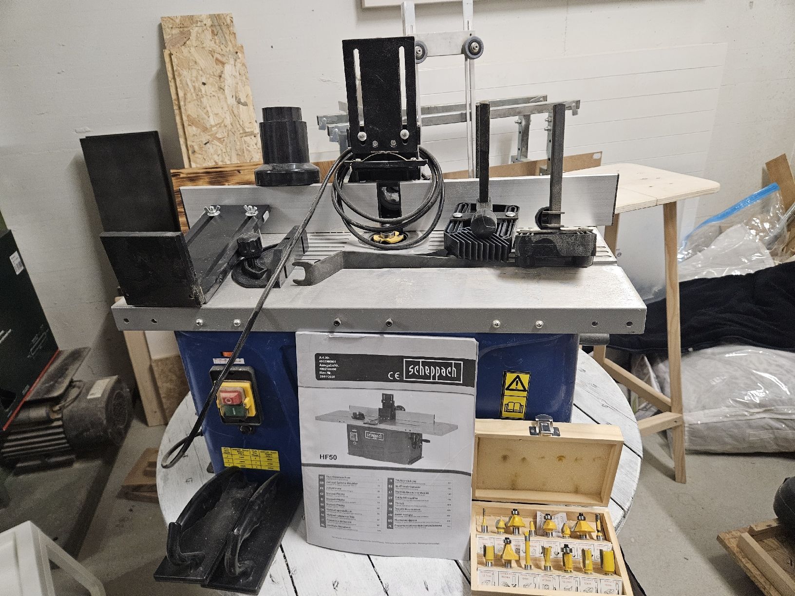 Scheppach Toutes les machines: Scheppach Tischfräsmaschiene – D'occasion à Herznach par and_f5zl
