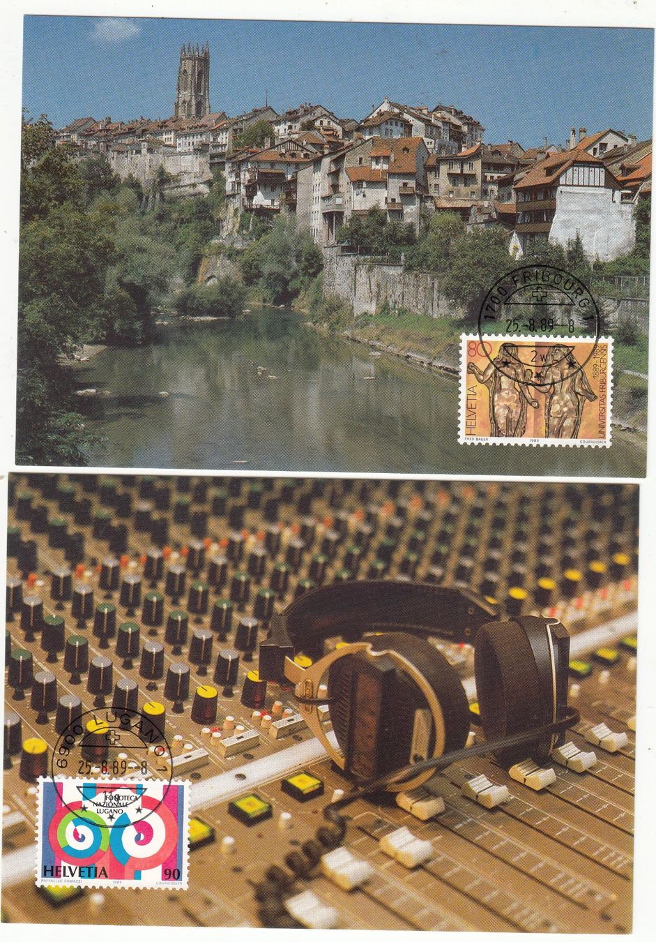 Tous les timbres: 5 Maximumkarten 1989 – D'occasion à Herrliberg par Lfrifda 1