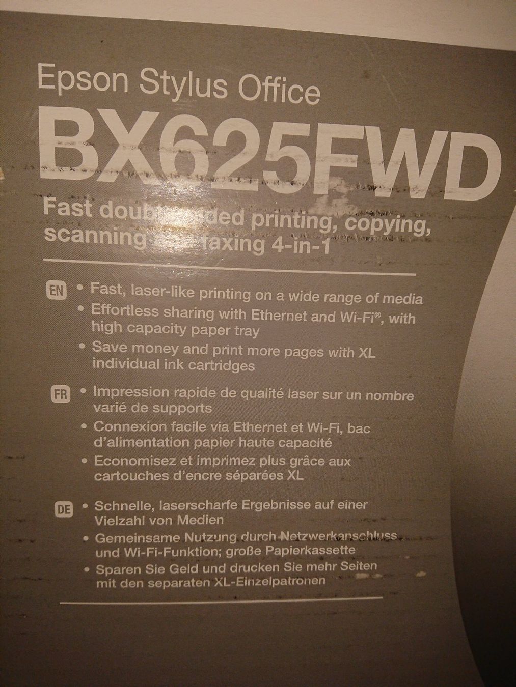 Epson Stampanti: Drucker Epson BX625FWD – Nuovo e nell'imballaggio originale da Büren an der Aare venduto da creazioneshop 4