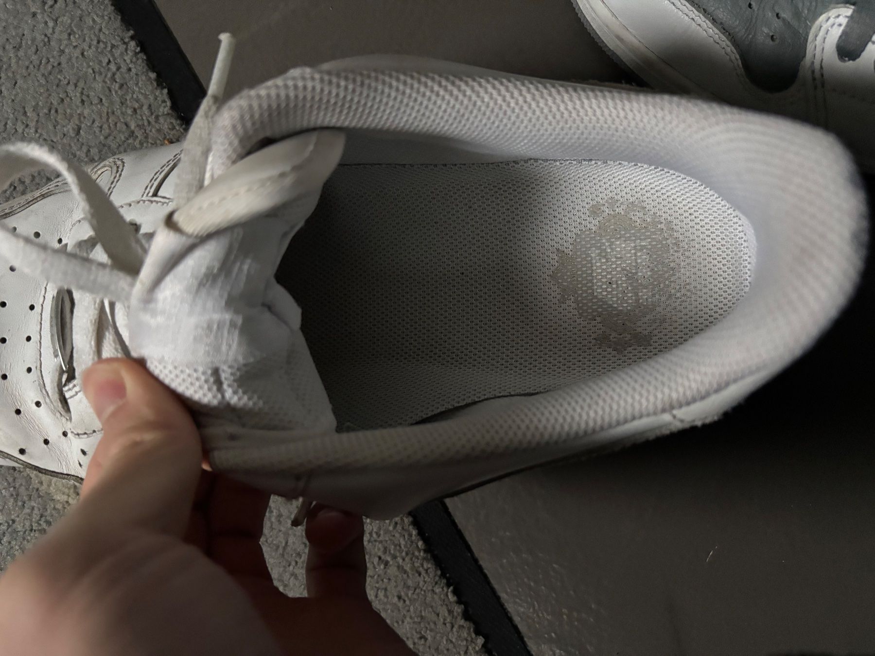 Nike Scarpe da uomo: Nike Air Force 1, Grösse 46 Weiss – Usato da Thun venduto da jan_8mdn 5