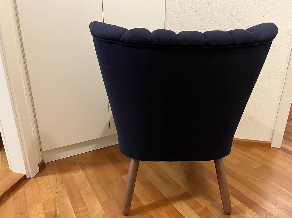 Fauteuils: Cocktailsessel blau – D'occasion à Altendorf par kelwitt0 3