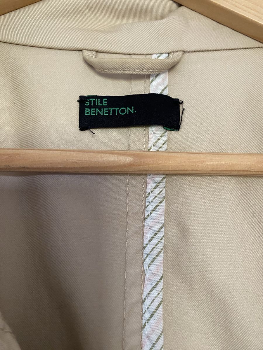 Benetton Cappotti: Trenchcoat Benetton Grösse M 100% Baumwolle – Usato da Gümligen venduto da zeusone1 1
