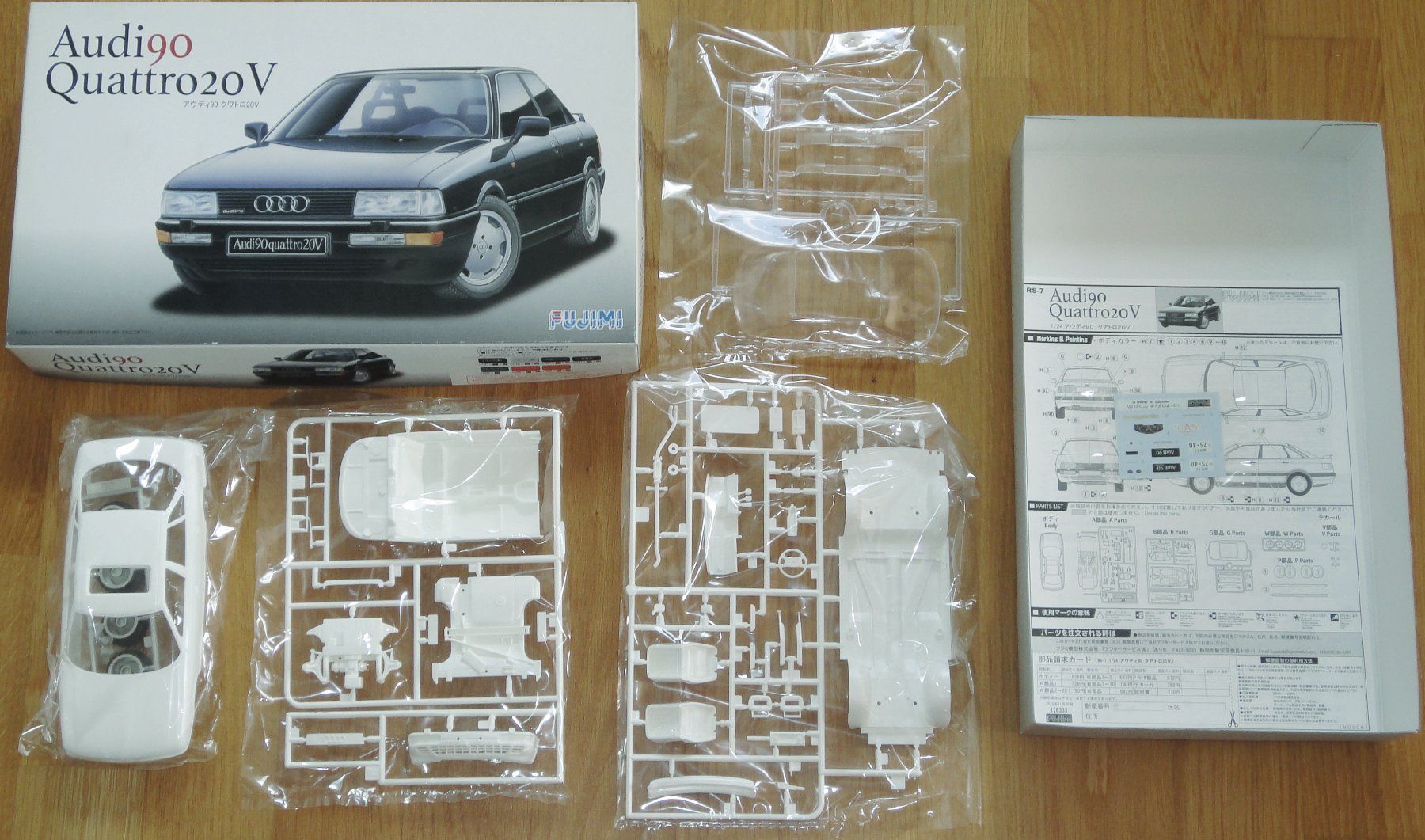 Audi Modellini d'auto: Fujimi Audi 90 Quattro 20V 1:24 – Nuovo (secondo la descrizione) da Frümsen venduto da Malibu69 1