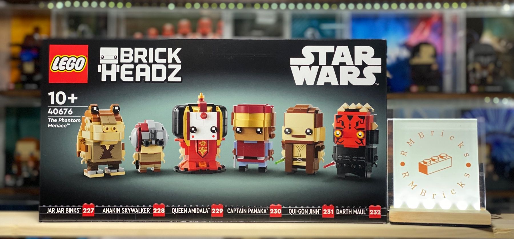 Lego Star Wars Brickheadz Phantom Menace (40676) (Neu und ...