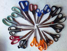 15 STK DIVERSE SCHEREN SCHERE ZUM BASTELN