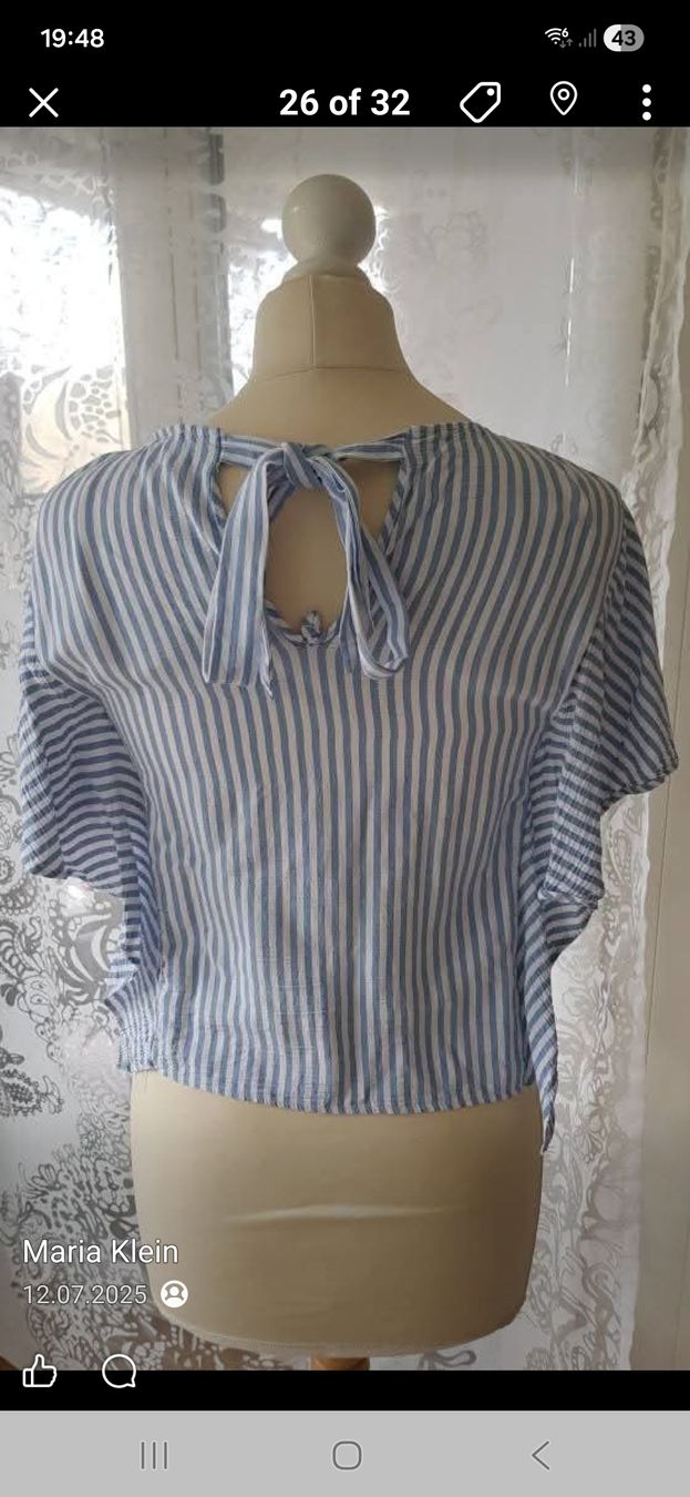 Zara Camicette: Schöne Sommerbluse von Zara – Nuovo (secondo la descrizione) da Geuensee venduto da sonnenstunden 1