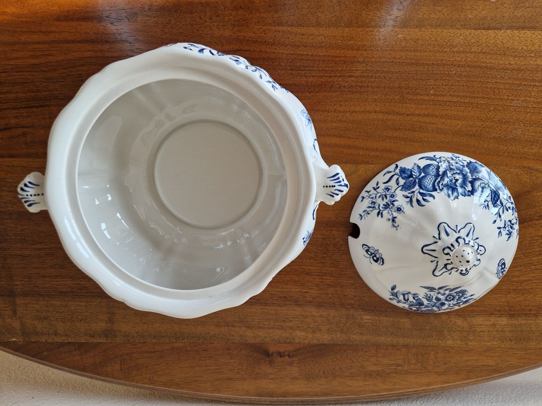Schalen: Suppenschüssel mit Deckel,  Peony England – Neu (gemäss Beschreibung) aus Bern von Antikbatik 5