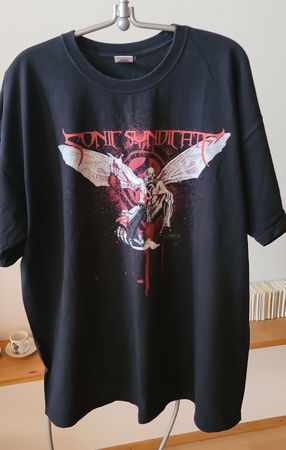 Sonic Syndicate T-Shirt schwarz Grösse XXL vintage