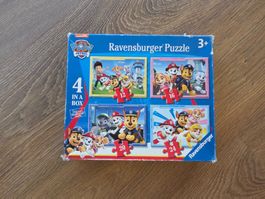 Ravensburger Puzzle Paw Patrol (4 in 1) (vollständig)