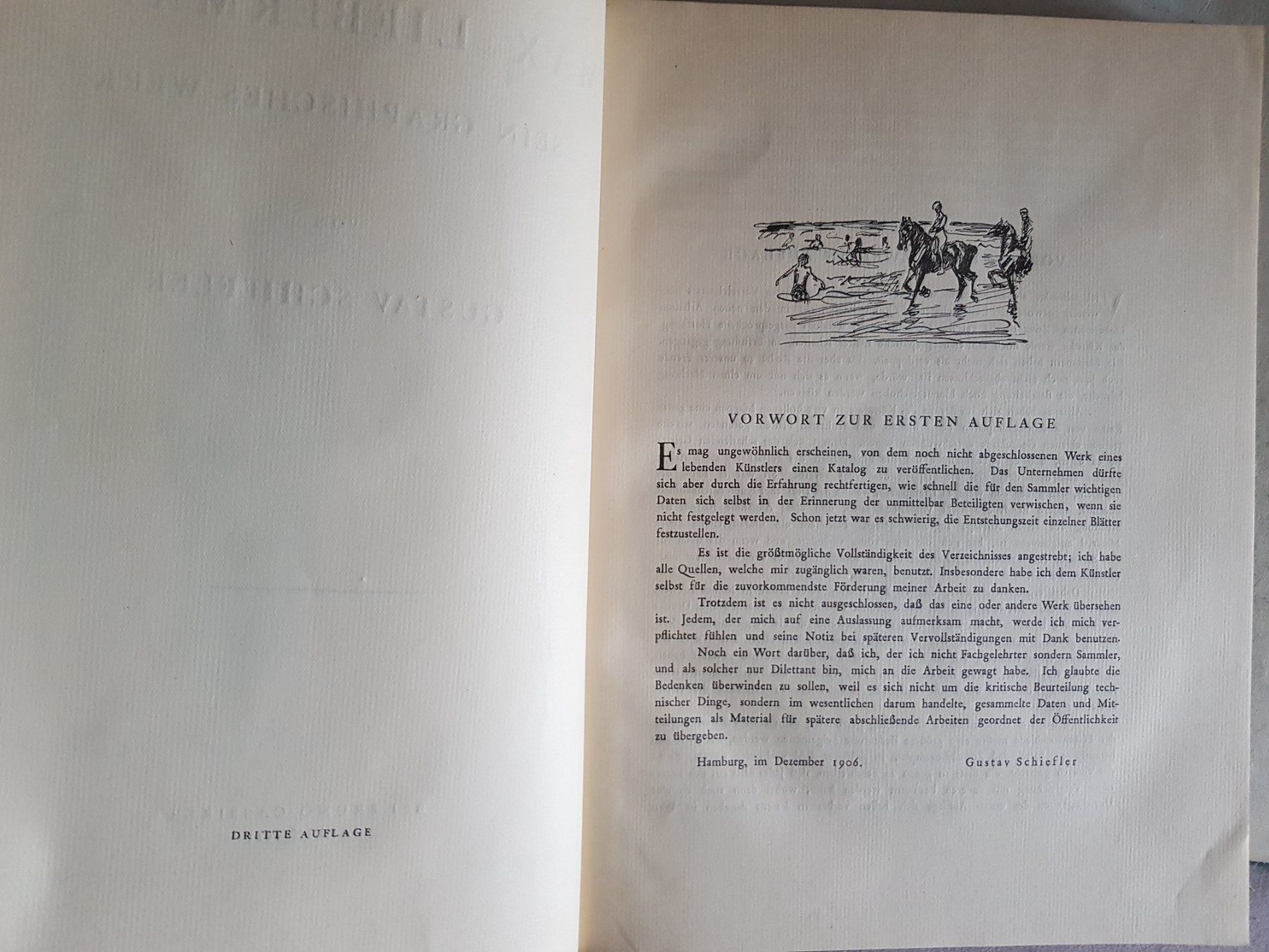 Bücher: Das graphische Werk von Max Liebermann - 1923 – Gebraucht aus Walterswil BE von Lonitti 1