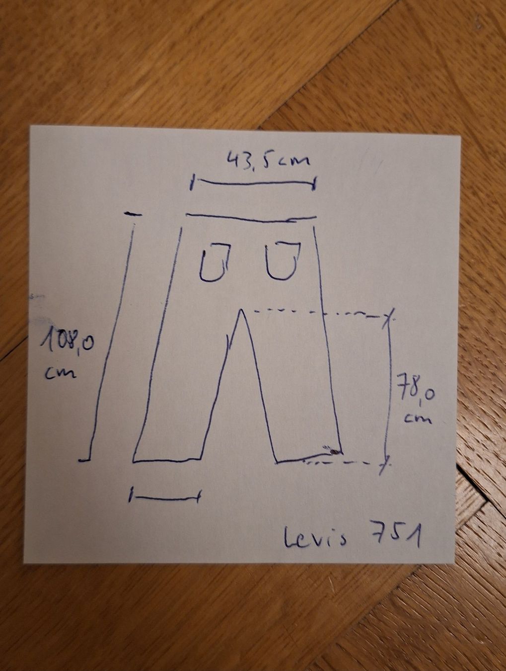 Levi's Jeans: Vintage Levis Jeans 751, W34 L32 – Gebraucht aus Bern von Kustom 7