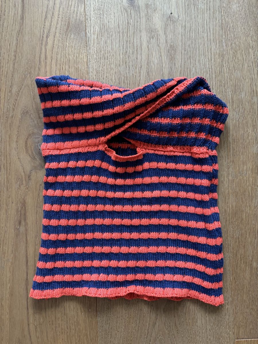 T-shirt: gestreiftes Top – Usato da Männedorf venduto da giu_wm6d