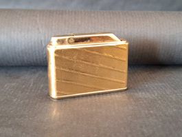 1 Gas Feuerzeug Colibri S23 vintage Goldfarbig