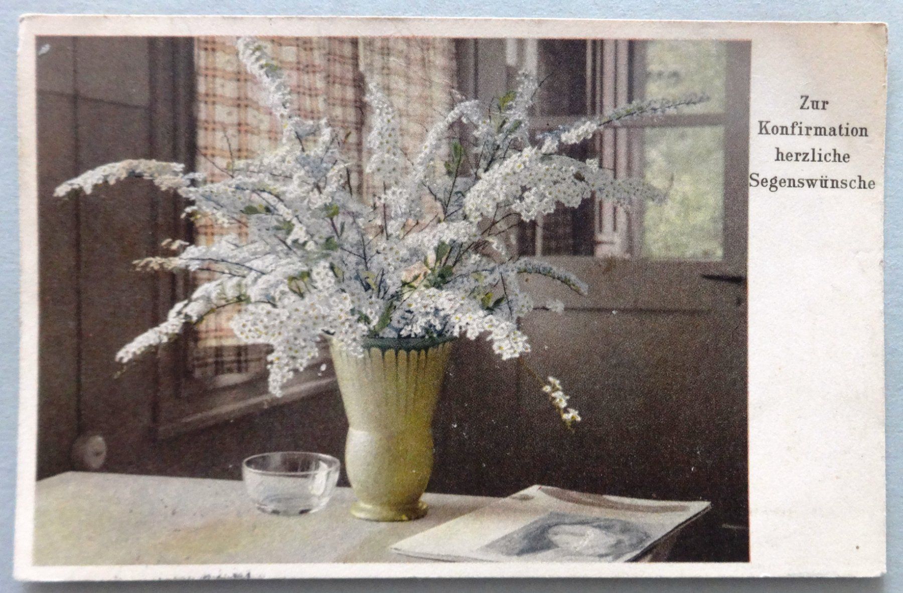 Cartes postales: Zur Konfirmation, herzliche Segenswünsche – Défectueux à Fétigny par Billy2miny